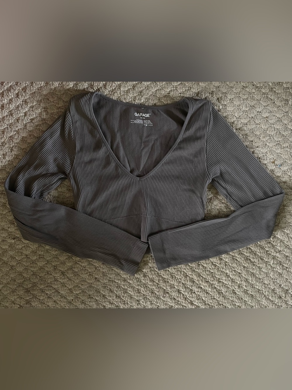 Garage Steel Gray Sonia Long Sleeve